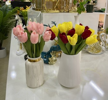 Hoa tulip giả bông lẻ