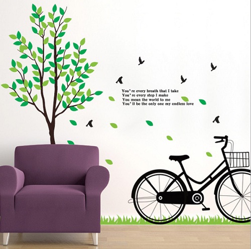 decal dán tường