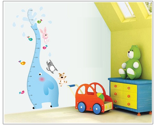 Decal đo chiều cao