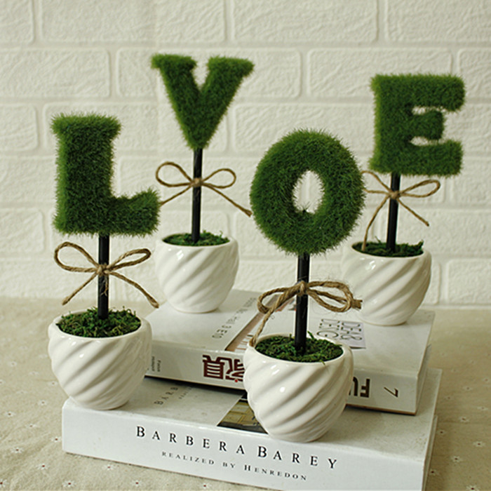 chậu cây love