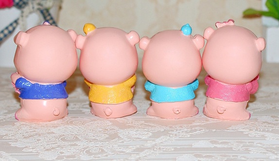 búp bê heo trang trí